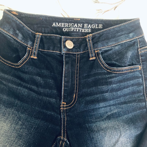 American Eagle Hi-Rise Jeggings - Size 0 - Picture 5 of 6